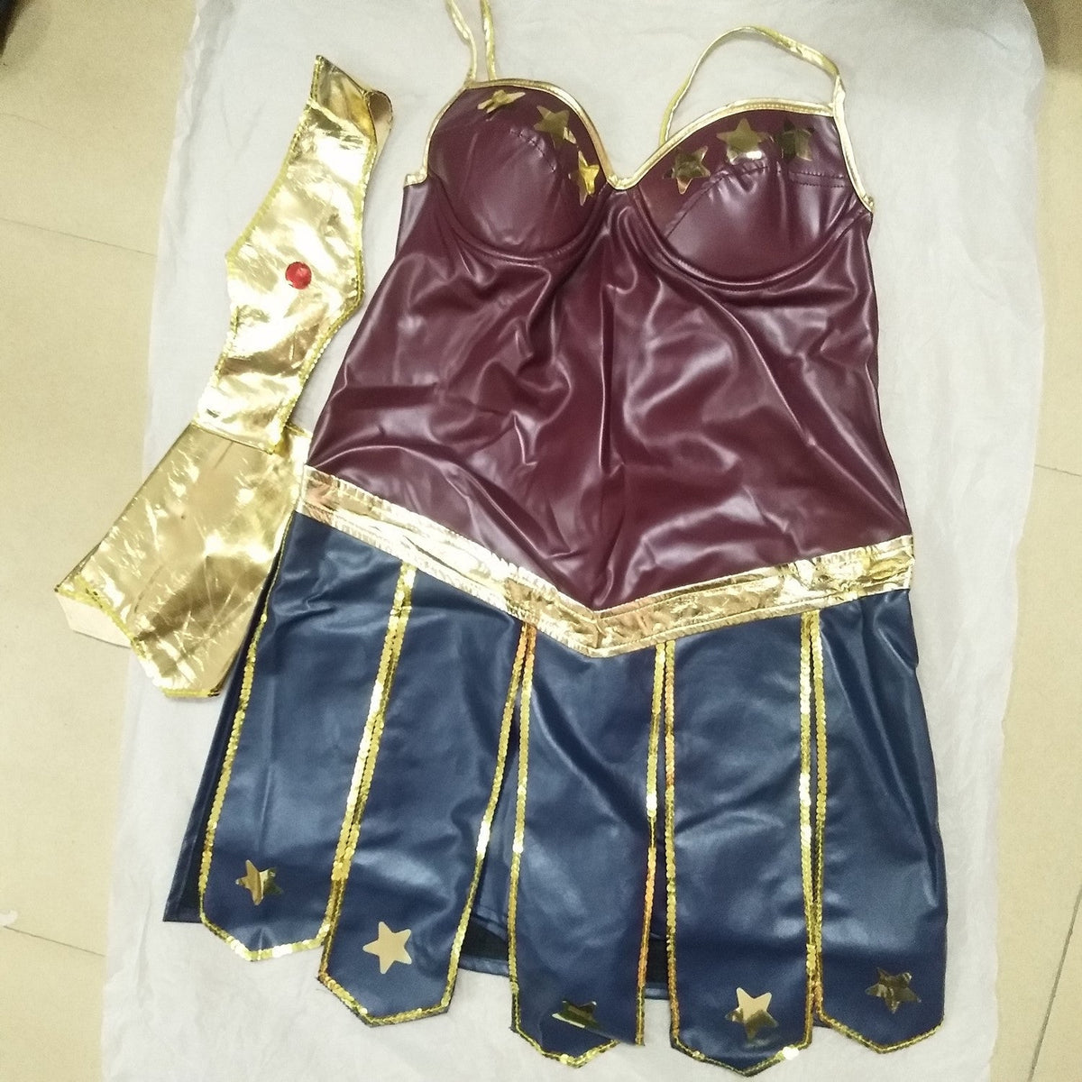 S-3XL Wonder Woman Costume Halloween Cosplay League Of Legends Gladiator