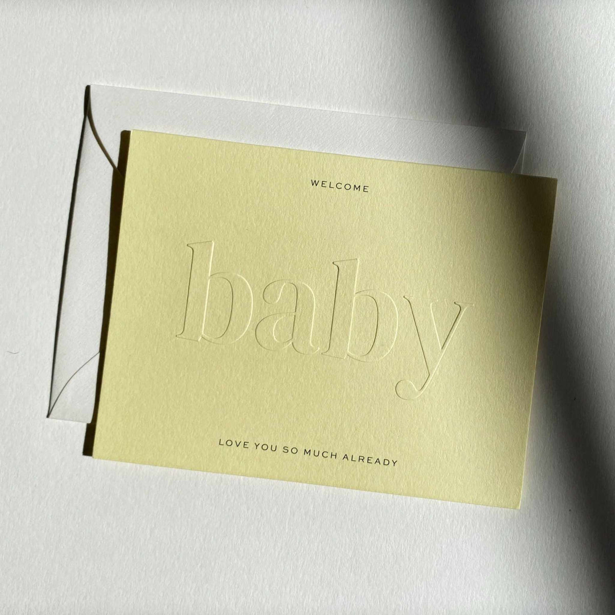 Baby No. 23: Butter / Single Card