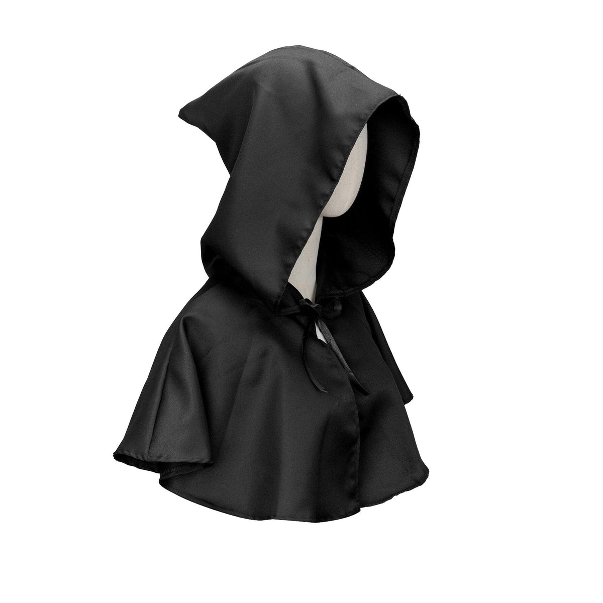 Black Death Hooded Cloak Witch Cosplay Costume Halloween