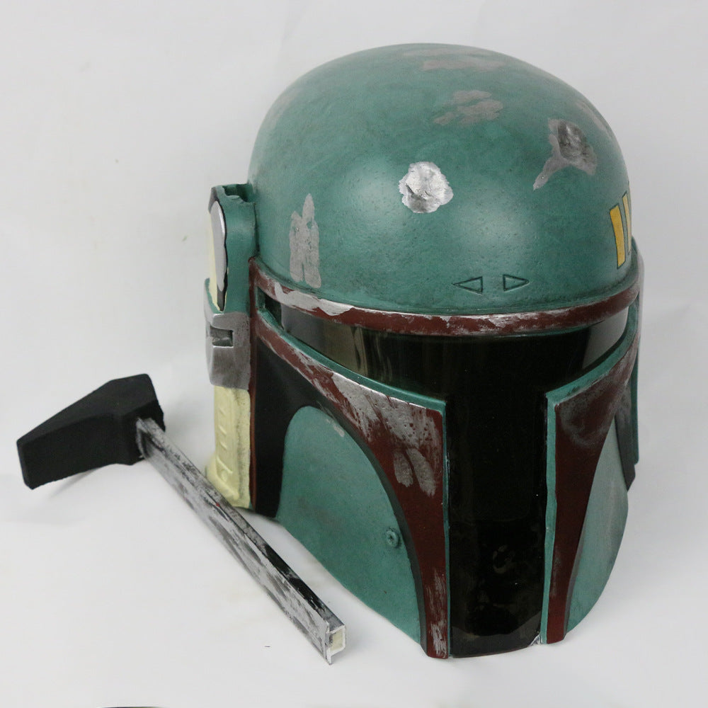 Halloween Boba Fett Bounty Hunter Latex Mask Helmet