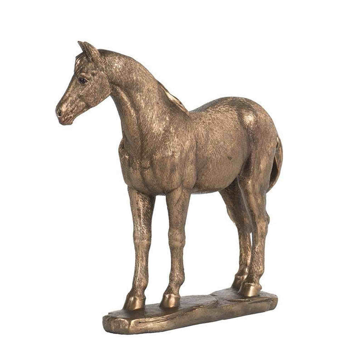 Rustic Standing Horse Statue