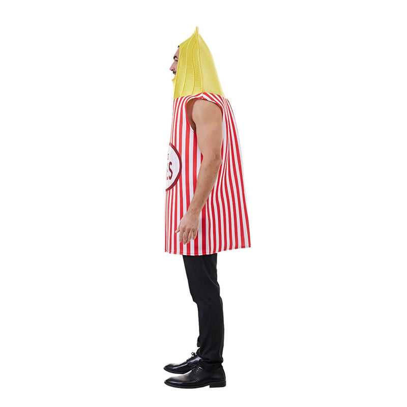 Funny French Fries Halloween Party Cosplay Costume