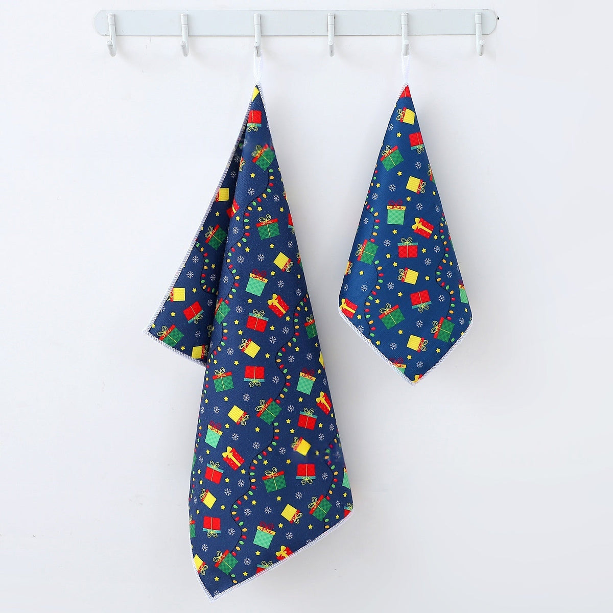 Christmas Set Microfiber Kitchen Dish Towels