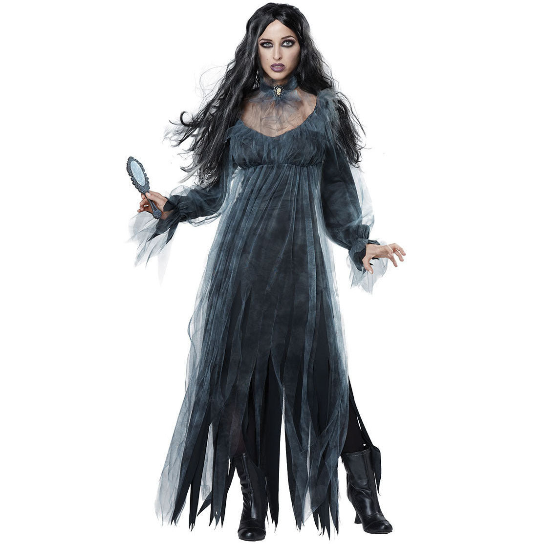 Zombie Bride Costume Halloween Stage Performance S-XL