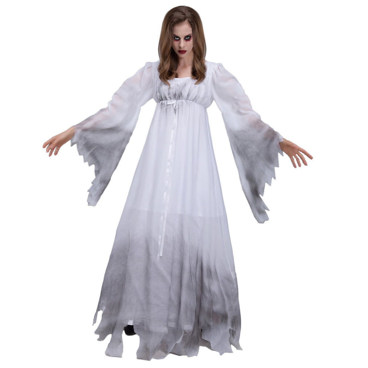 S-XXL Zombie Costume Halloween Vampire Bride Ghost Outfit
