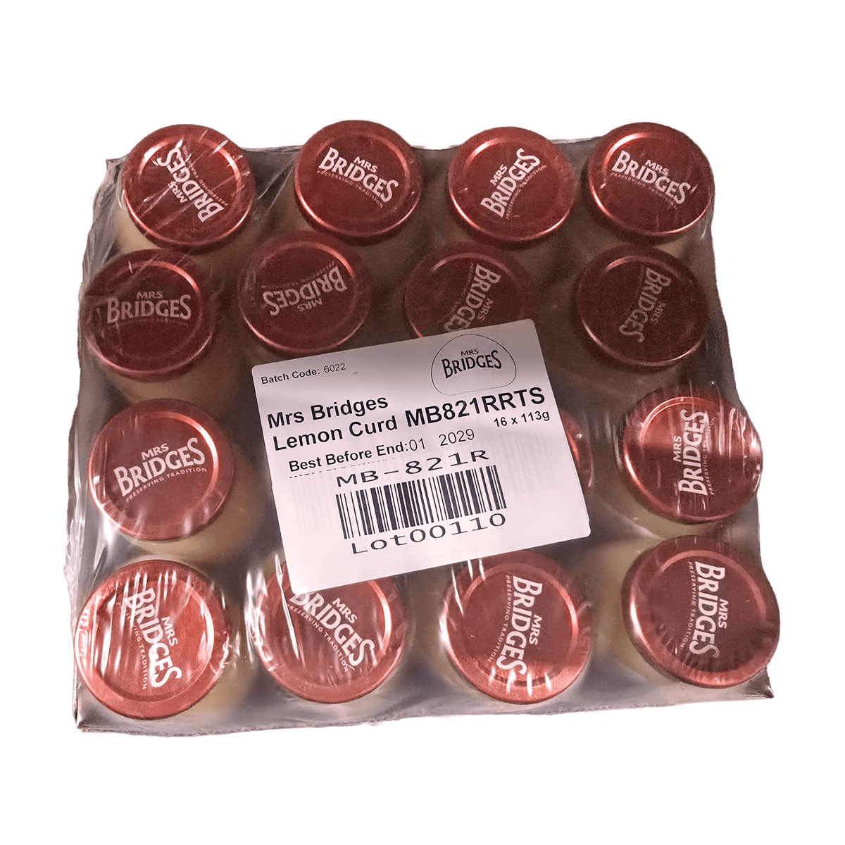 Mrs Bridges Strawberry Preserve with Champagne