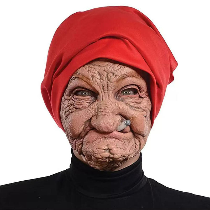 Glowing Vecna Latex Mask Halloween Party Prop