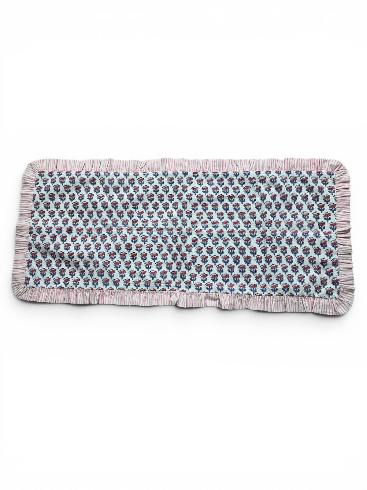 Lumbar Pink & Purple Floral Pillow Cover