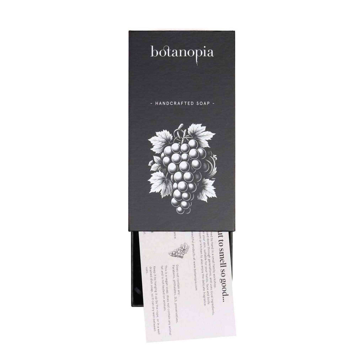 Handcrafted Grapes Soap - 100% Olive Oil - Olive Green