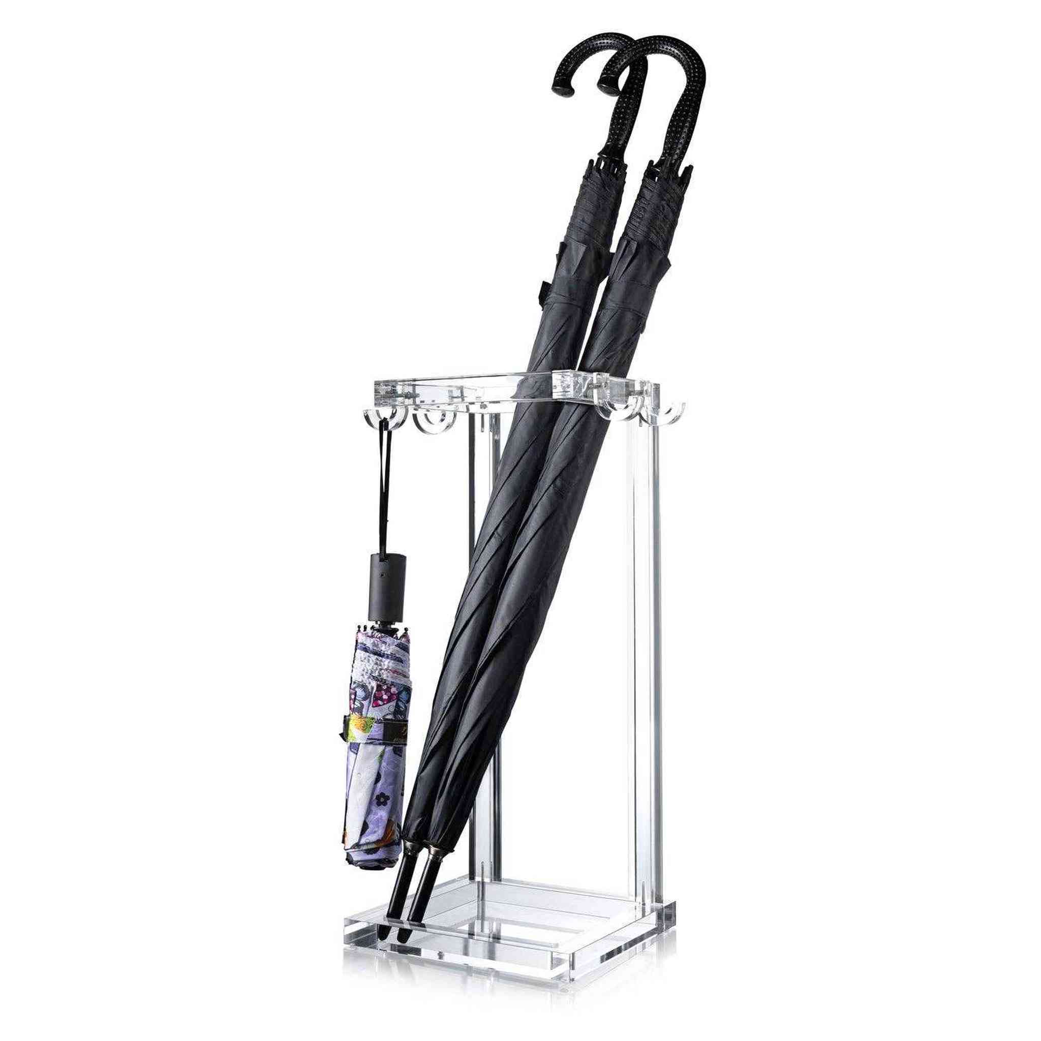 Lucite Umbrella Stand