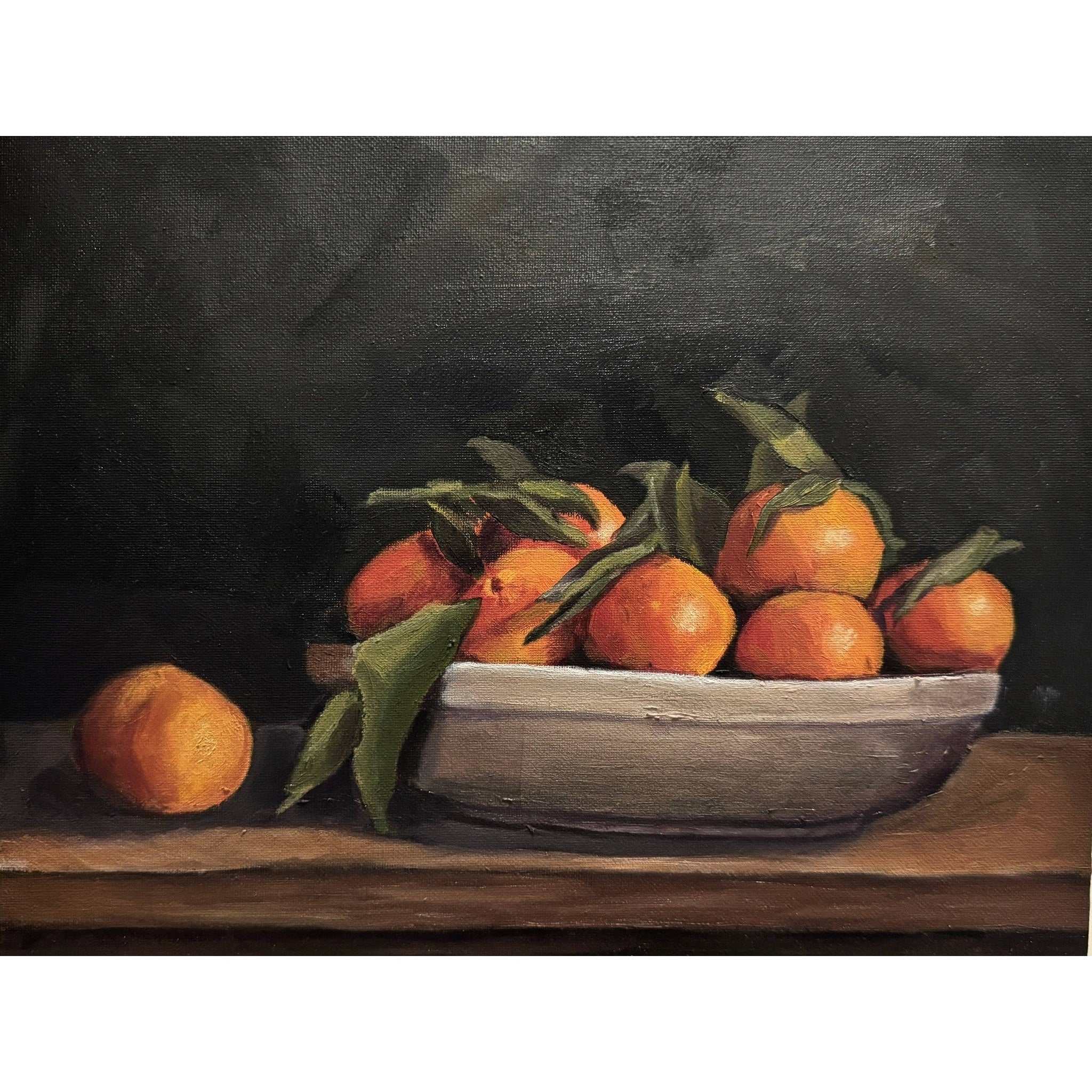 "Bowl of Oranges" Print: 5x7