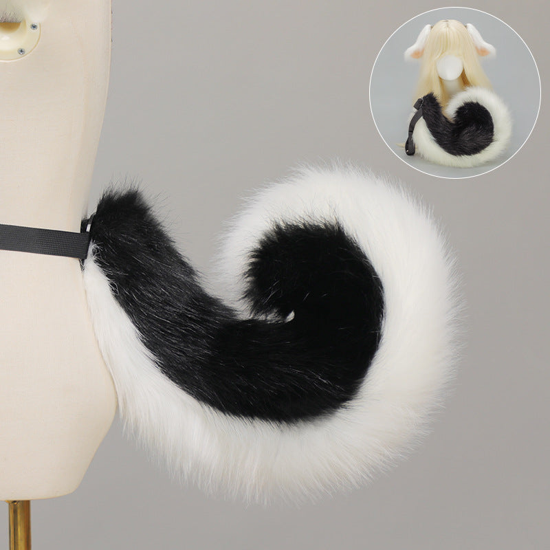 Halloween Dog Ears Tail Set Cosplay Props