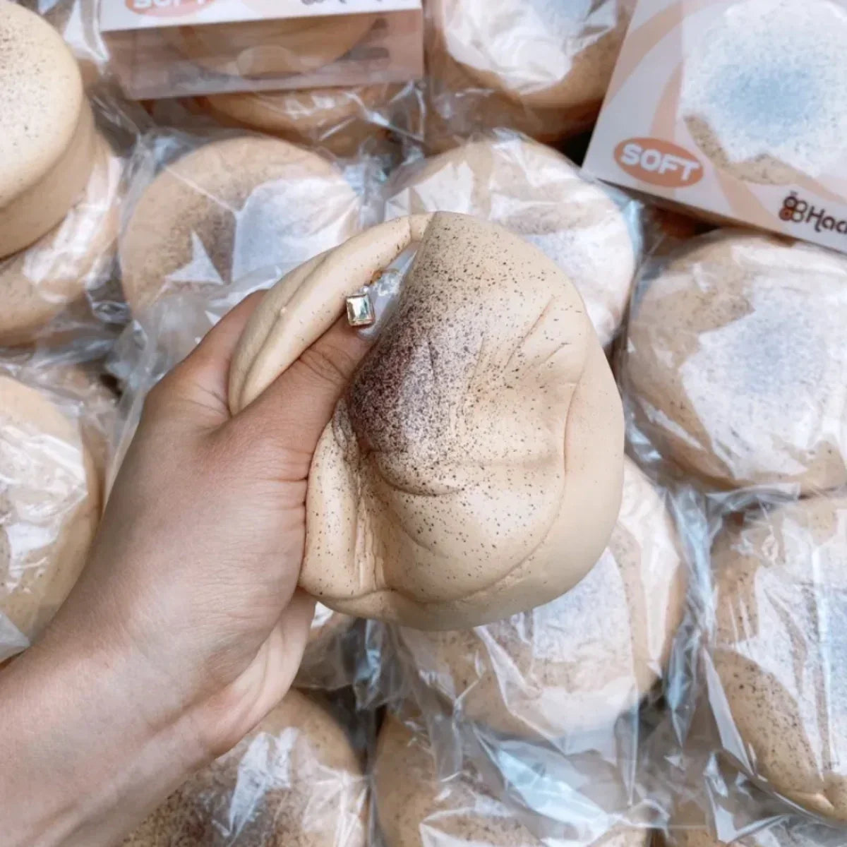 Toasted Coconut Latte Slow Rebound Squishy