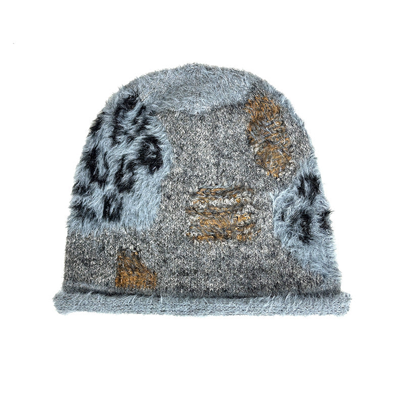 Autumn Winter Retro Cotton Warm Slouchy Beanie