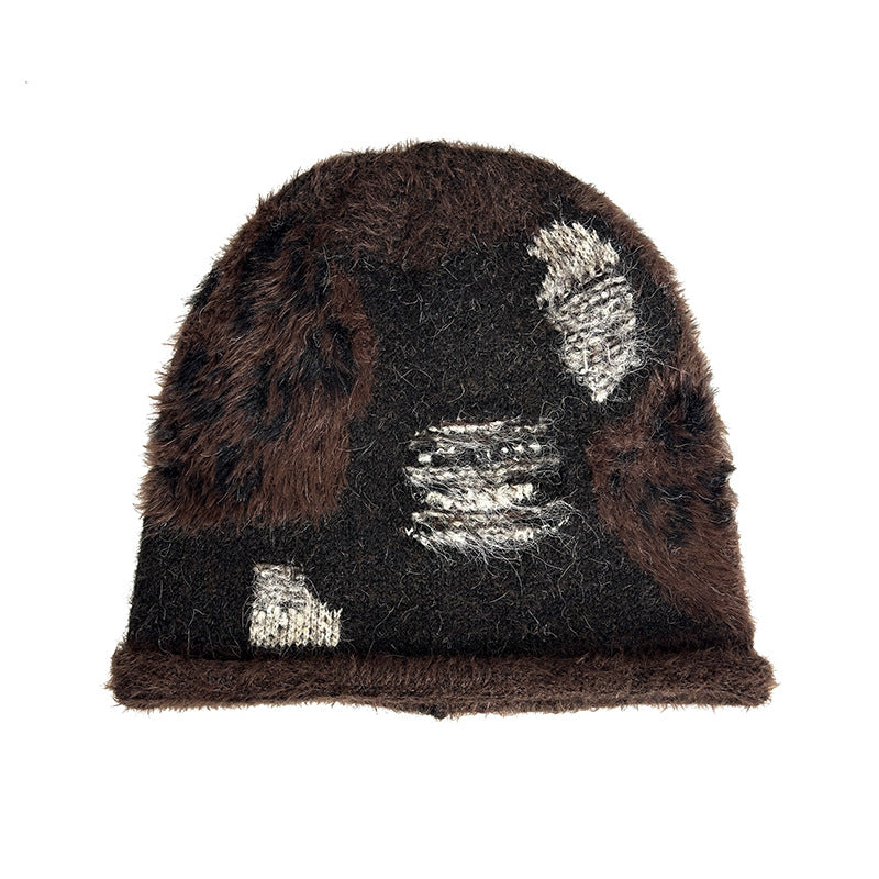 Autumn Winter Retro Cotton Warm Slouchy Beanie