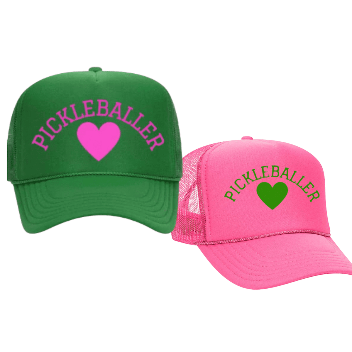 Pickleballer KellyGreen Trucker Hat