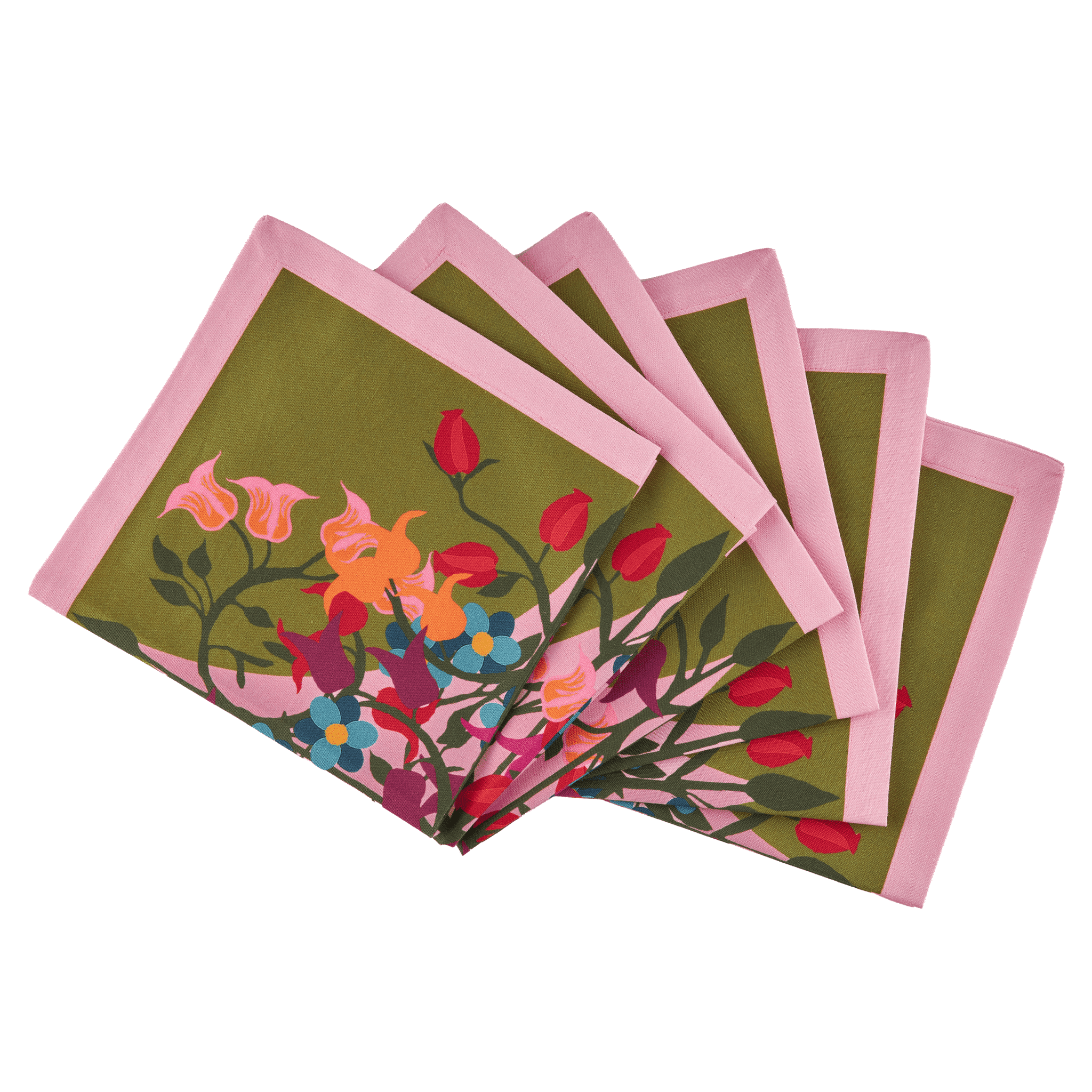 Garden Bloom Cotton Napkin 18¡± S/6