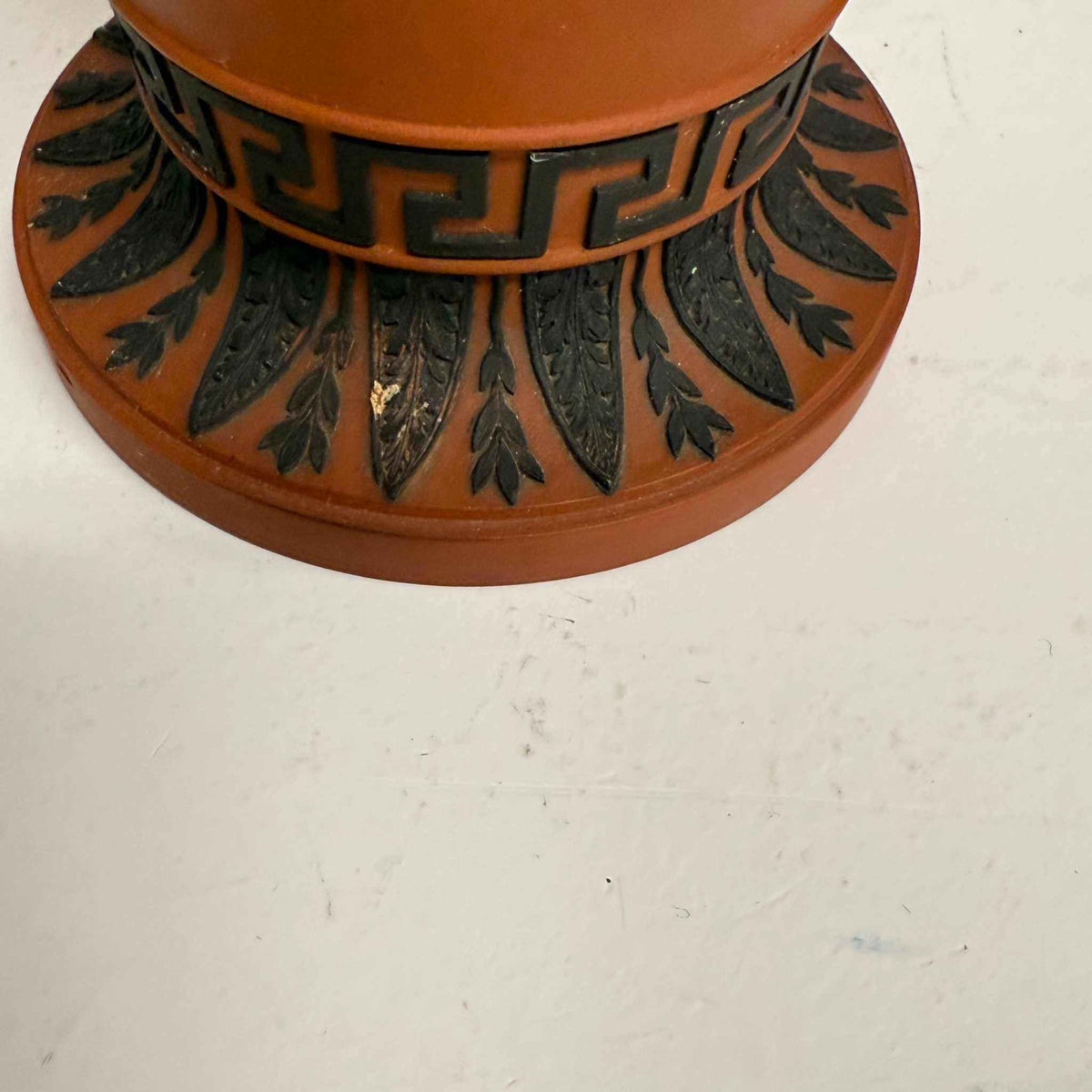 Pair of Early 19th CenturyWedgwood Rosso Antico Jardinieres Planter
