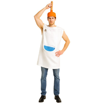 Halloween Toilet Costume Set For Adults, Cosplay Funny Outfit