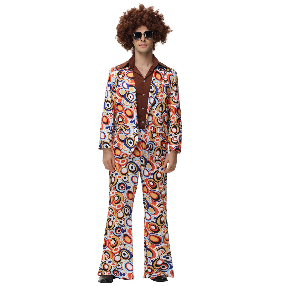 Vintage 80S Disco Costume For Couples, Halloween Cosplay