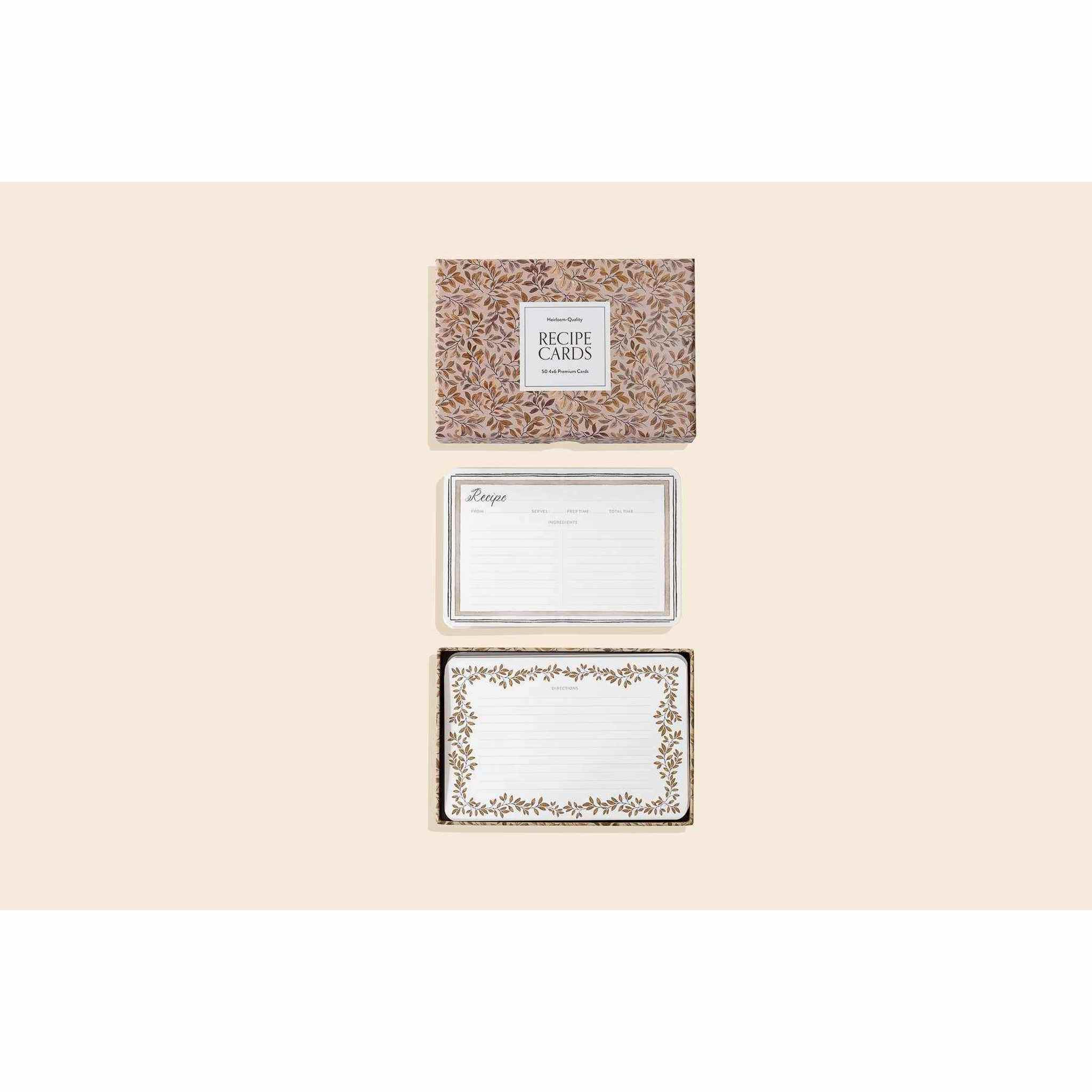 Recipe Boxed Cards by Korie Herold