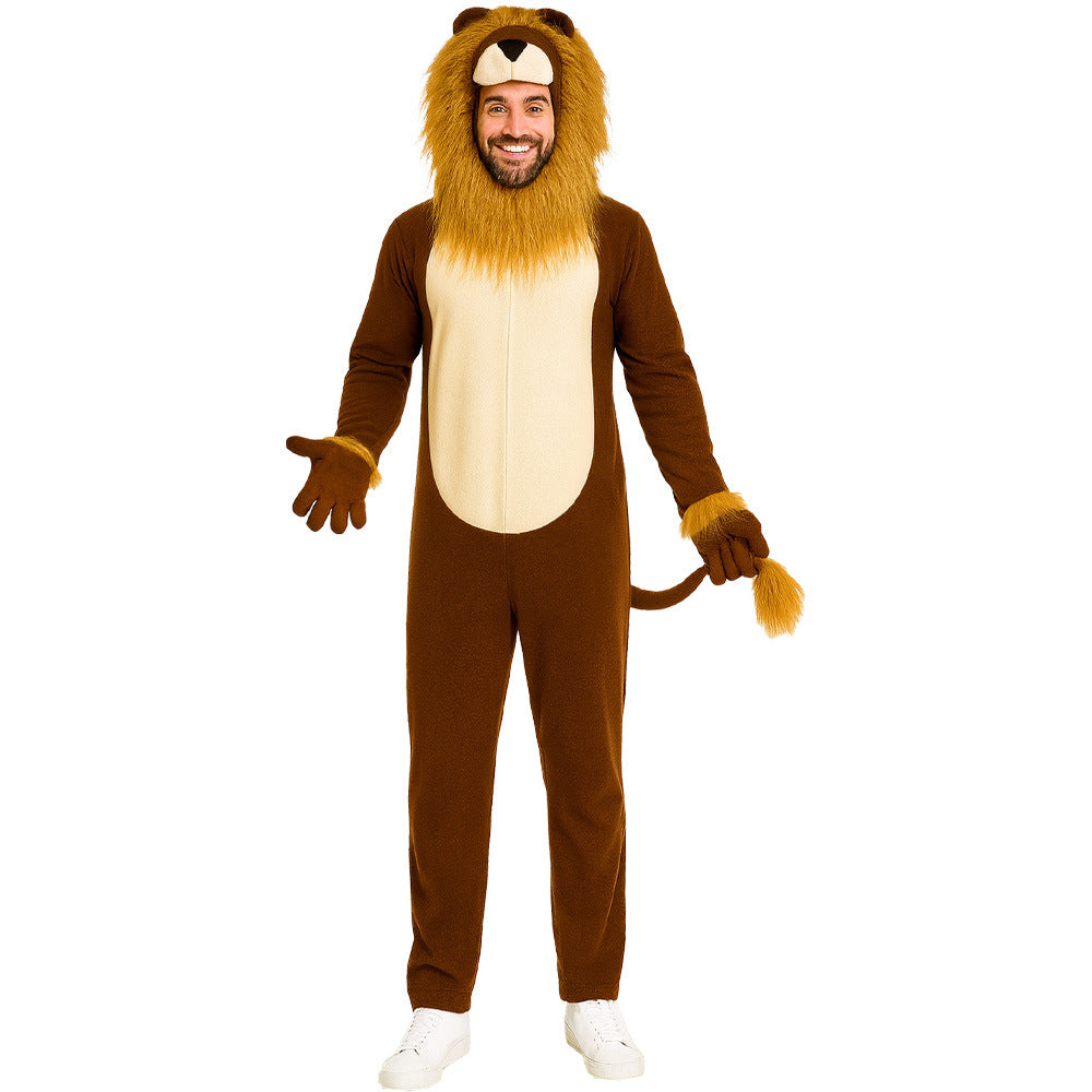 Halloween Lion Costume Adult Stage Performance Cosplay