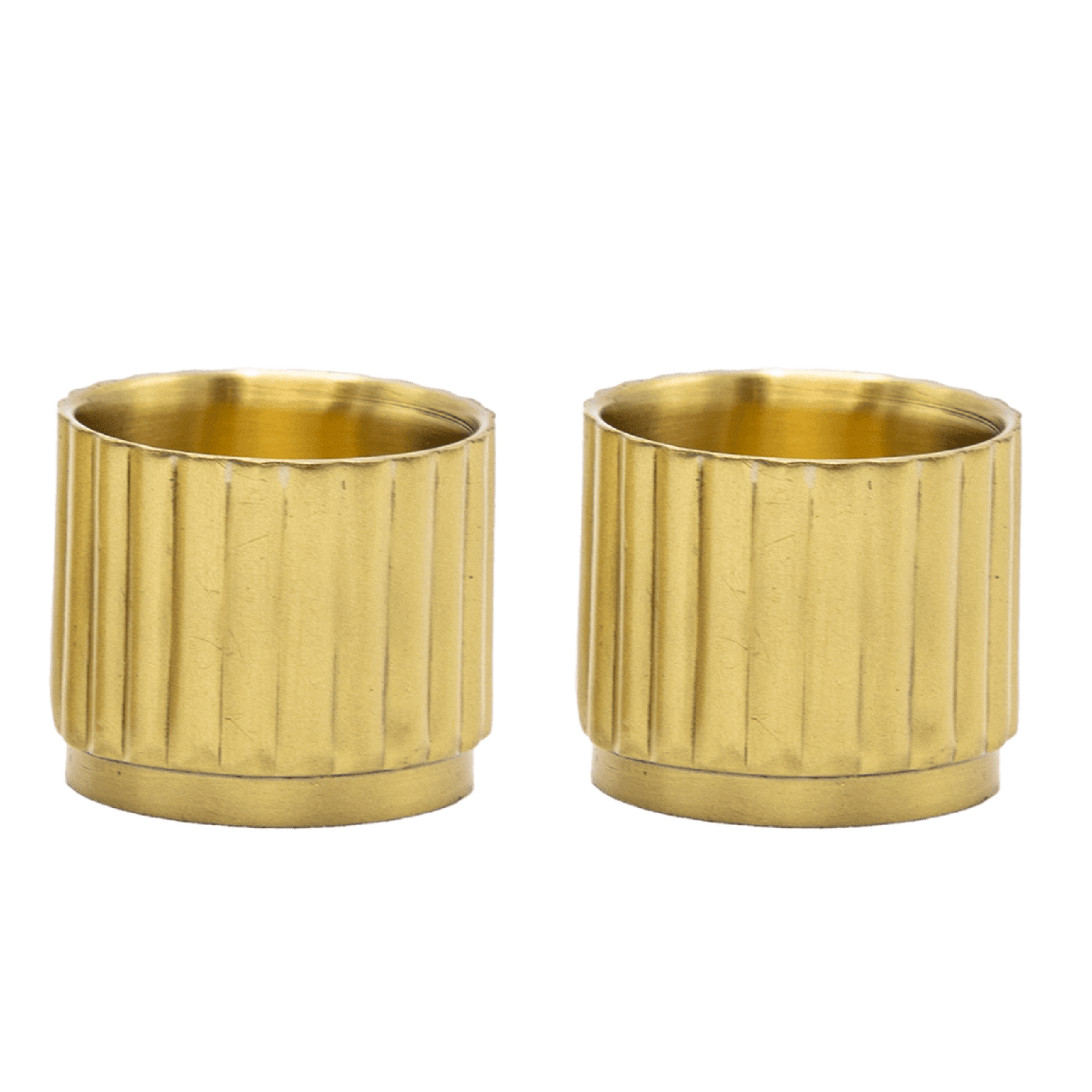 Egg cups brass | set of 2