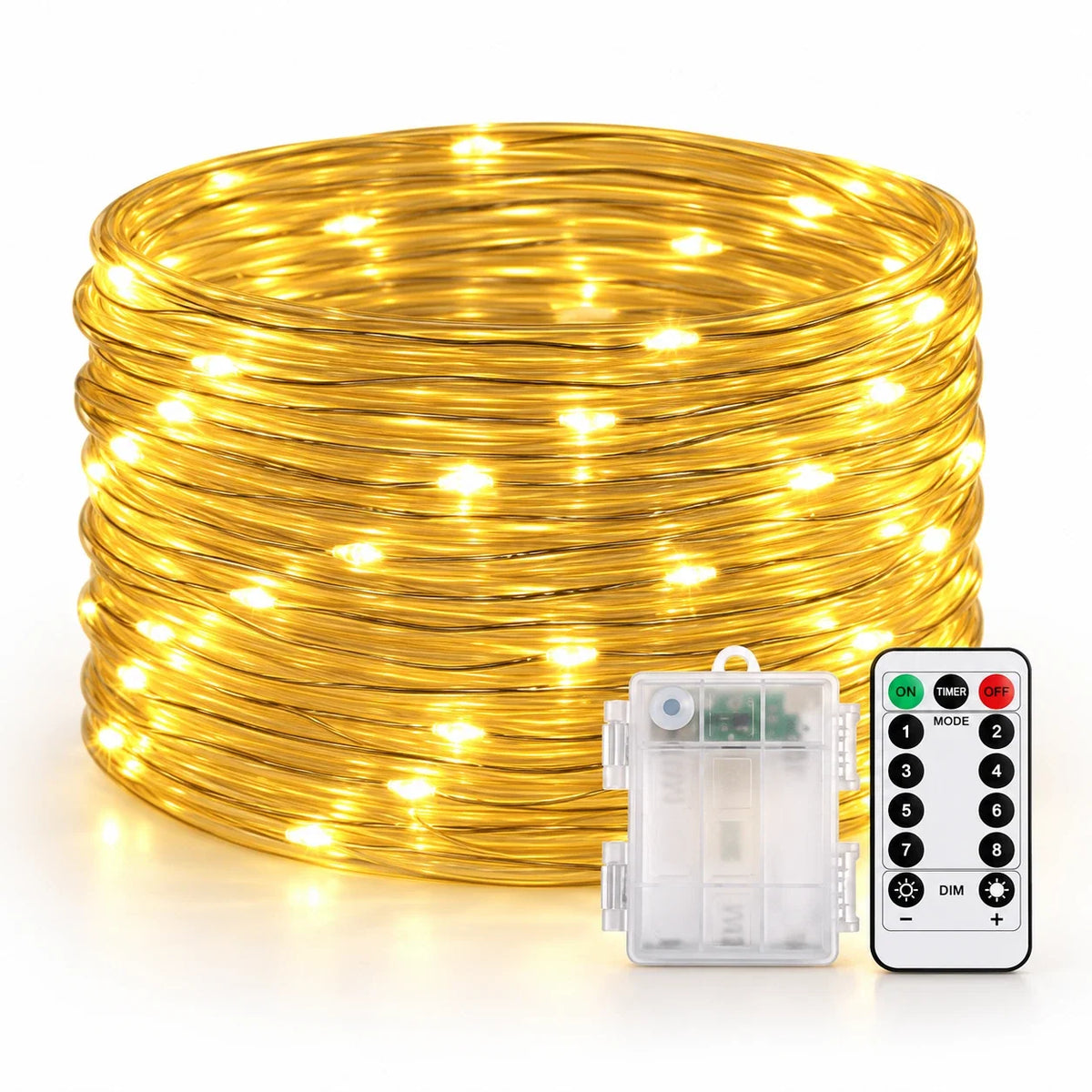 Everglow – Solar PVC Tube Outdoor String Lights