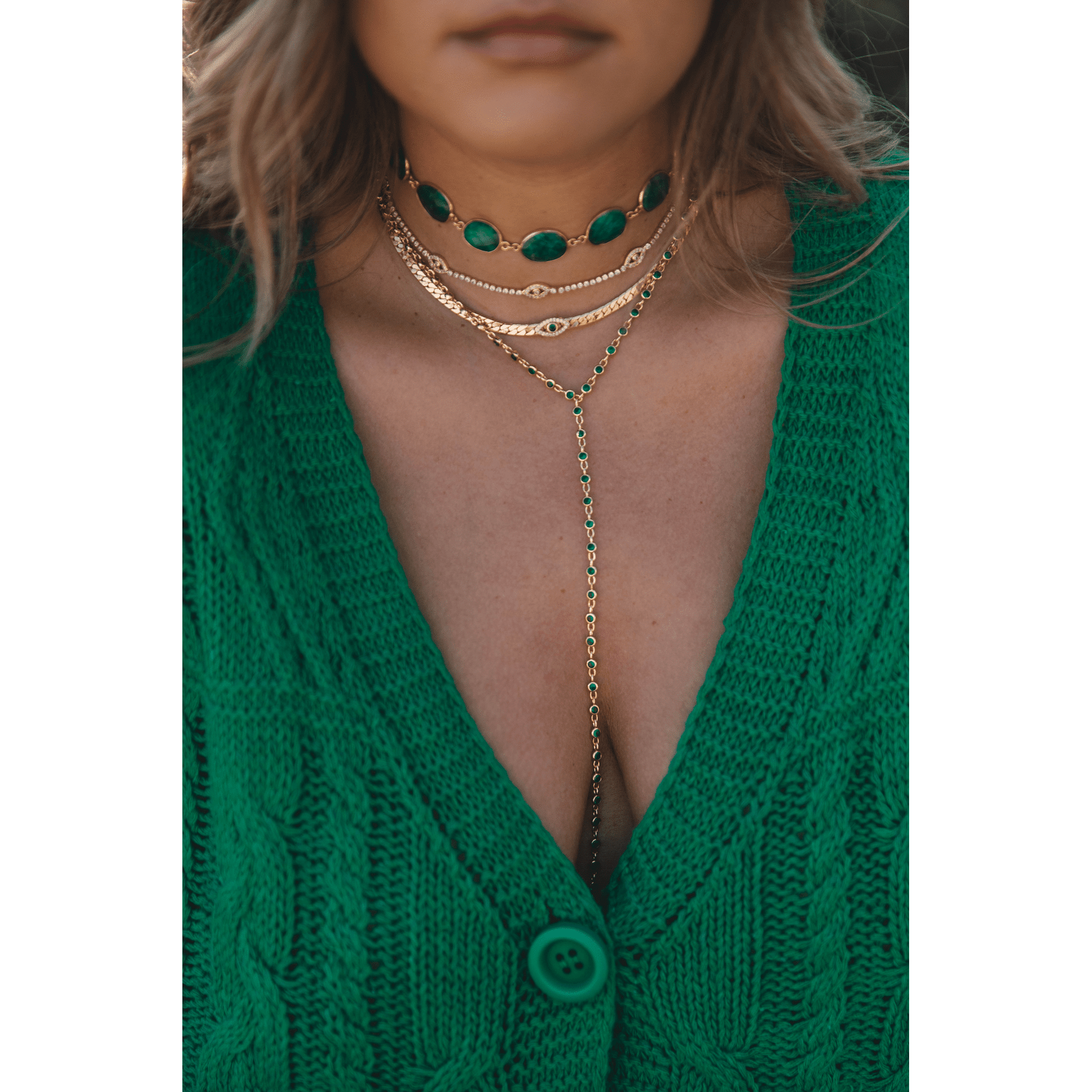 The Sparkling Eyes Choker
