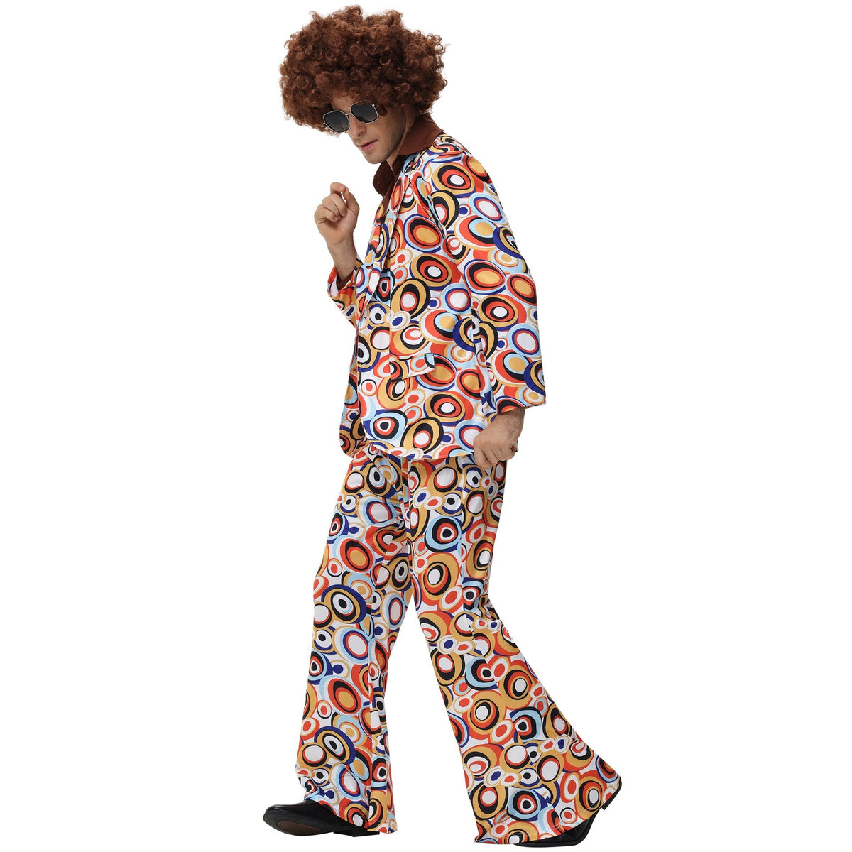 Vintage 80S Disco Costume For Couples, Halloween Cosplay
