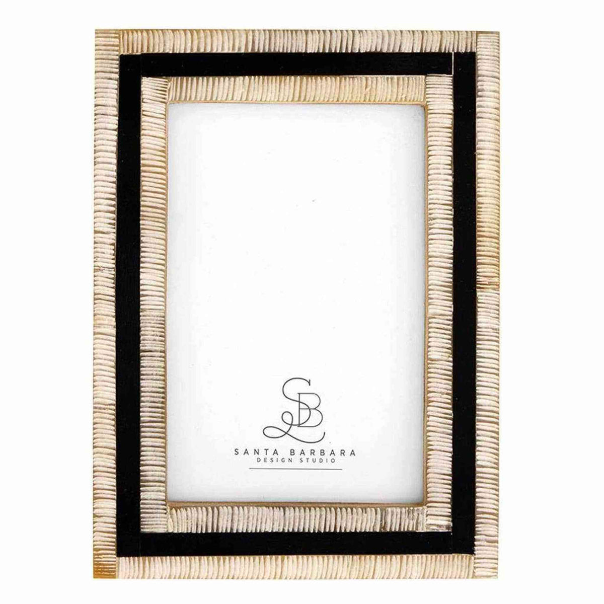 Horn Photo Frame - Bordered - 4 x 6