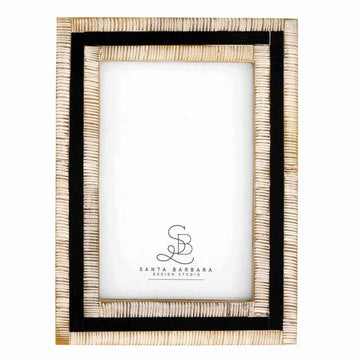 Horn Photo Frame - Bordered - 4 x 6
