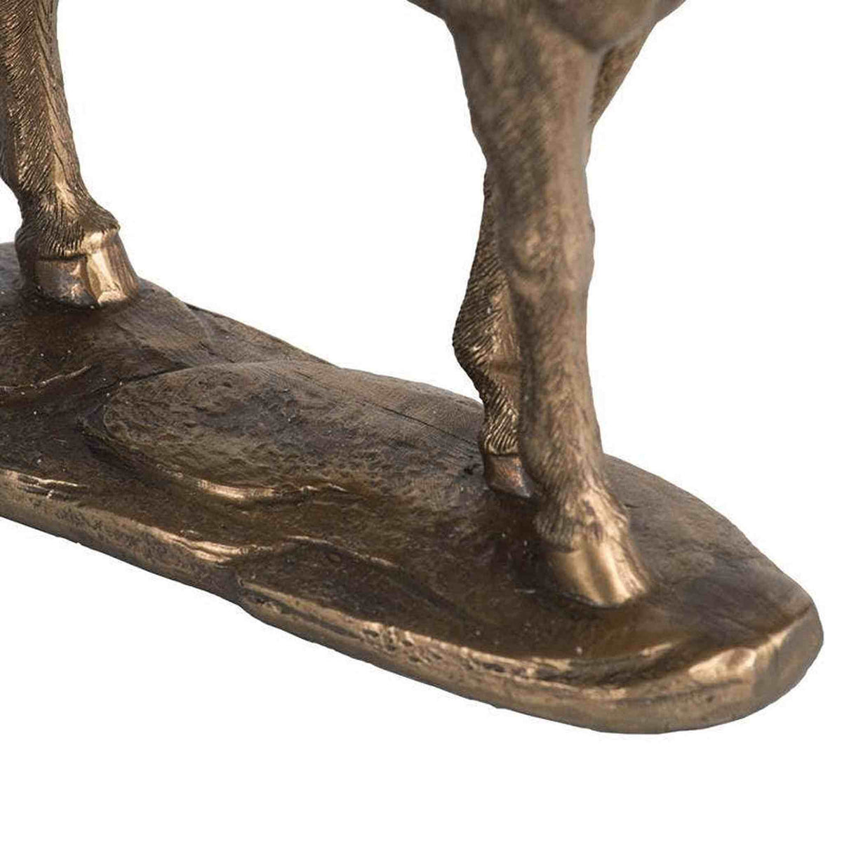 Rustic Standing Horse Statue