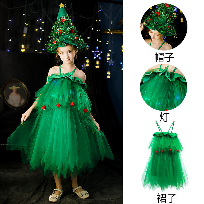 Christmas Elf Costume For Kids, Green, Family Matching