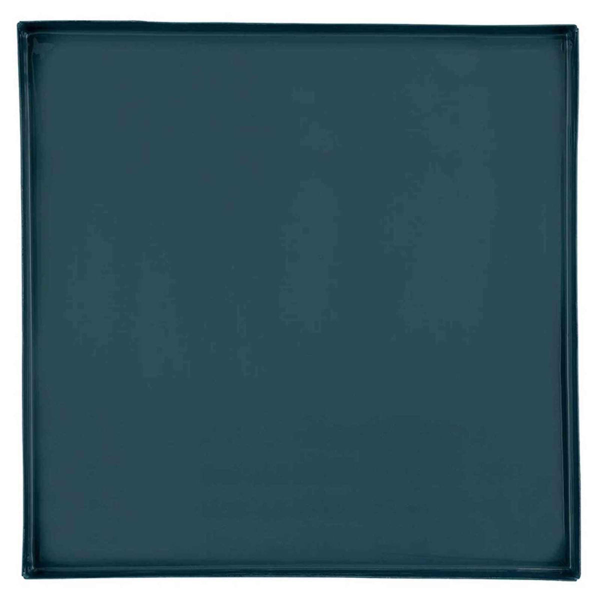 Nested Blue Enamel Blue Square Trays - Set of 3
