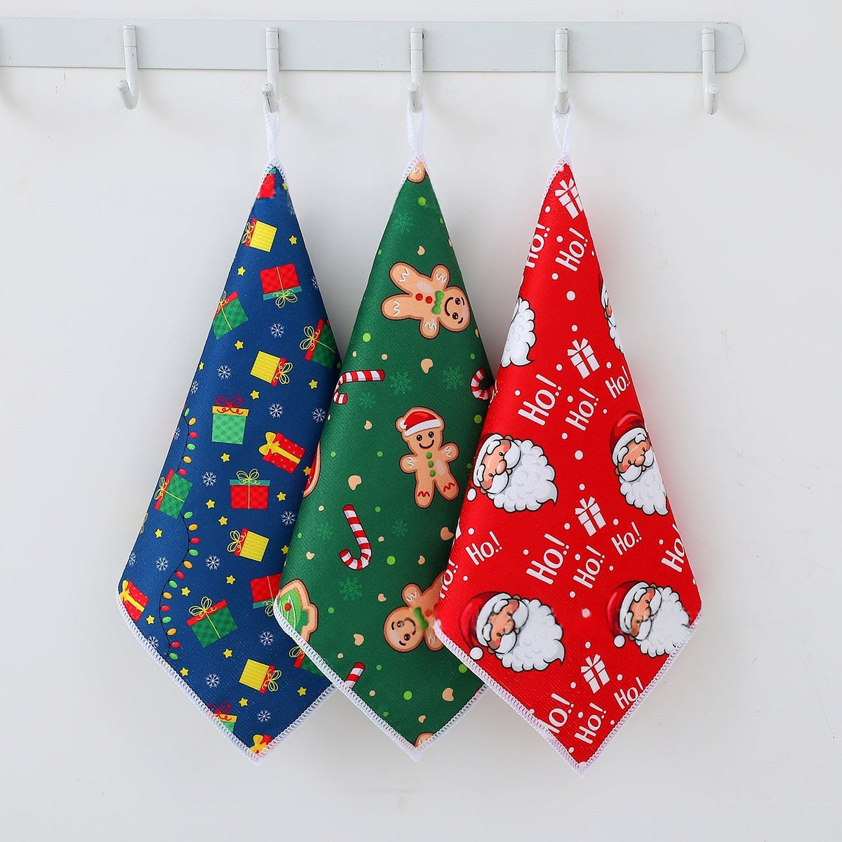 Christmas Set Microfiber Kitchen Dish Towels