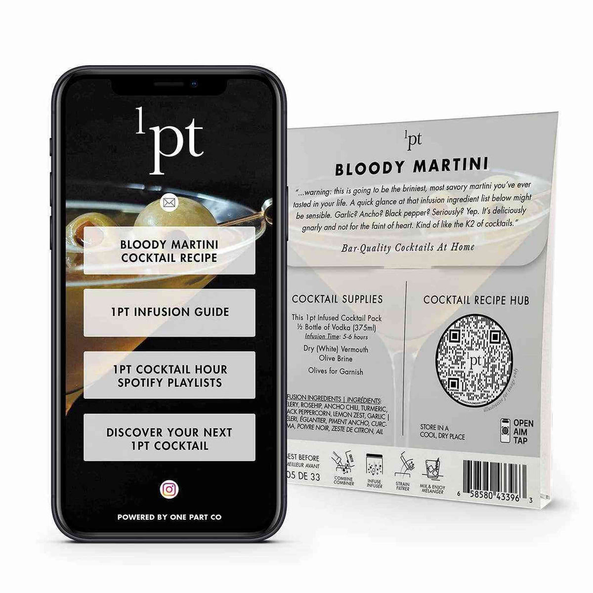 Bloody Martini Cocktail Pack