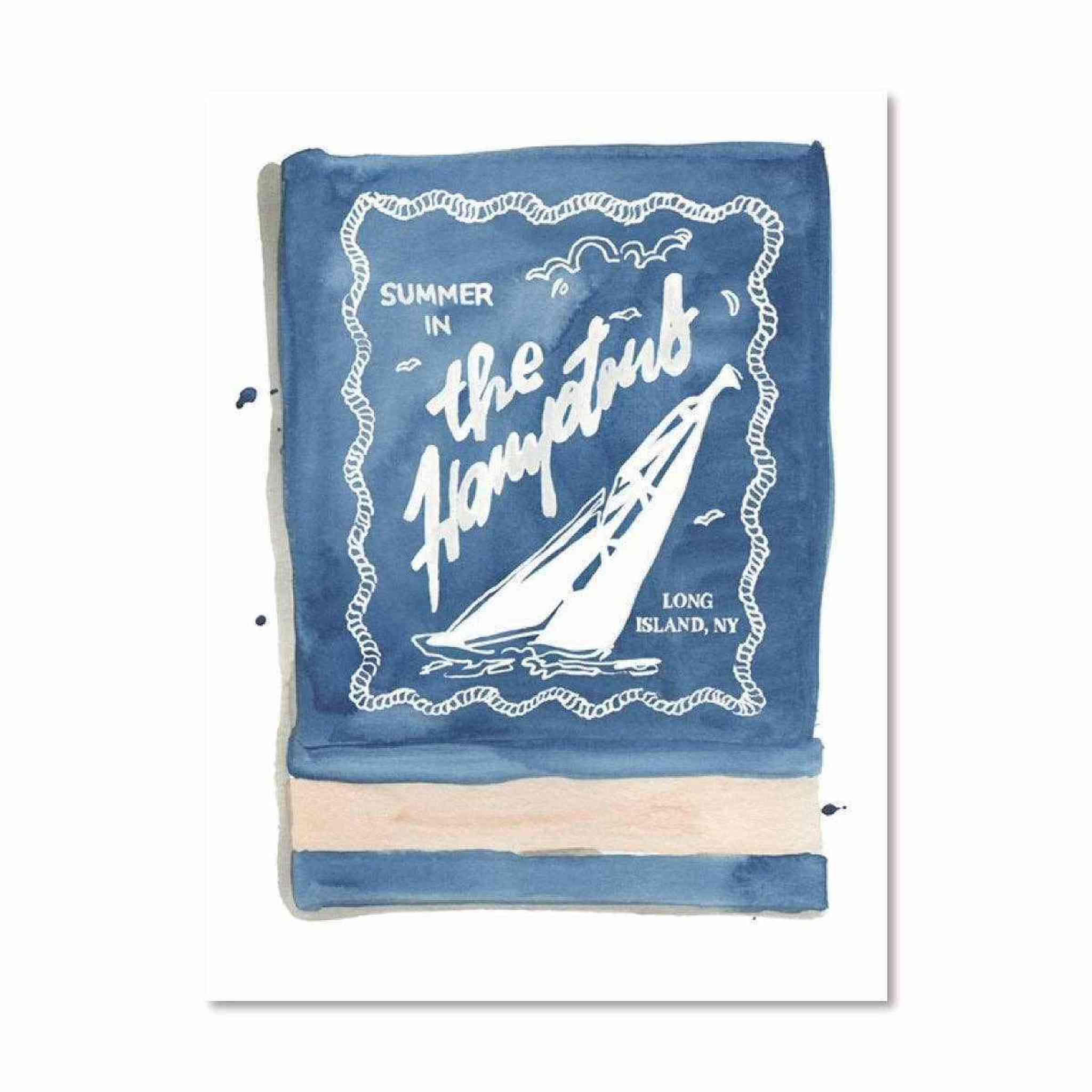 The Hamptons Matchbook