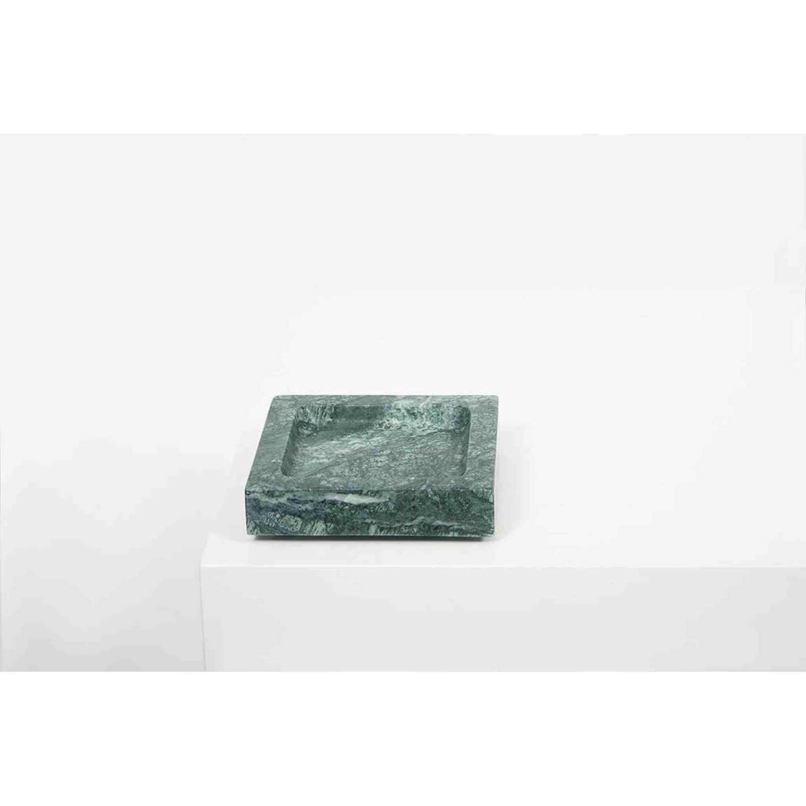 Empress Green Marble Small Square Tray