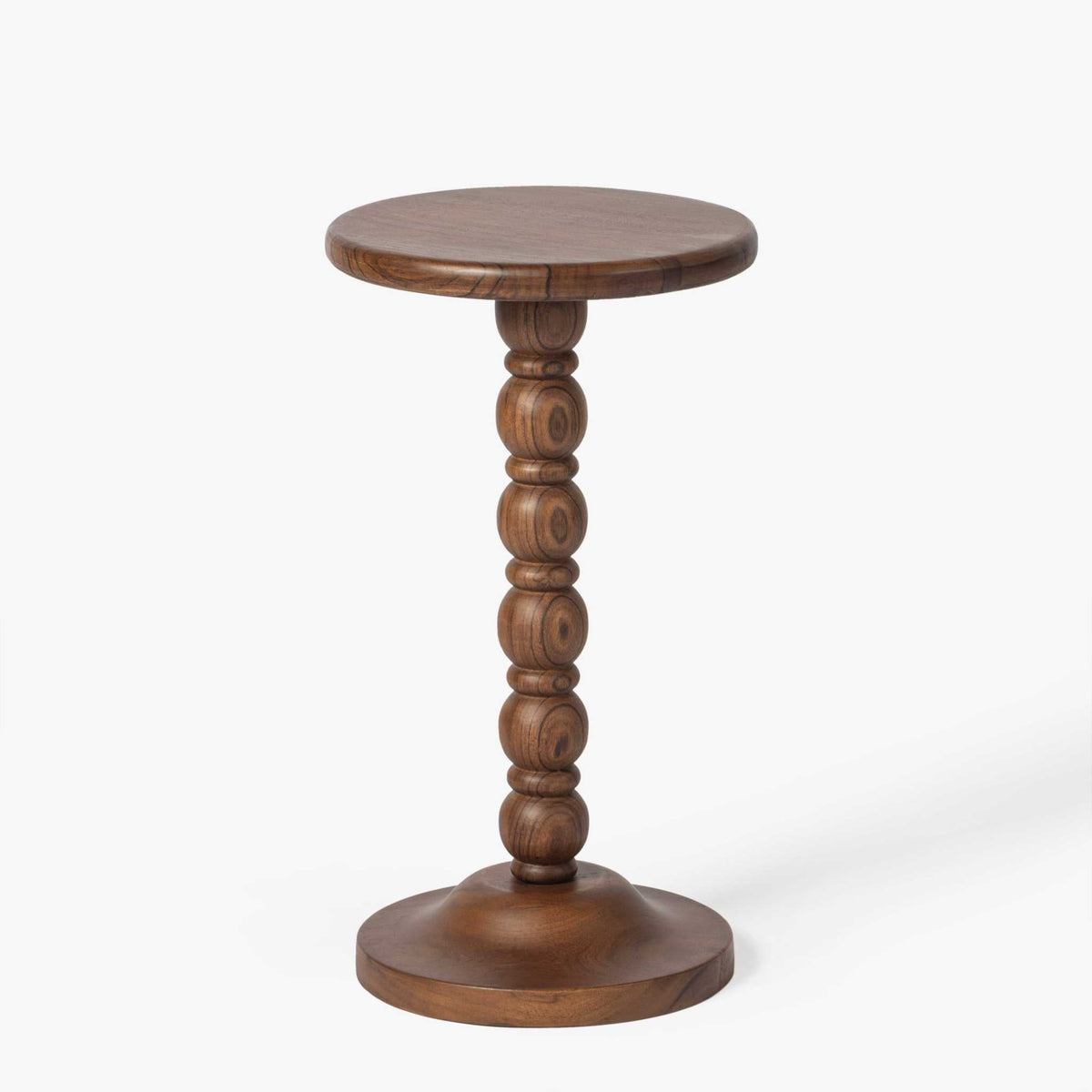 Elegant Spindle Drink Table for Stylish Living Spaces