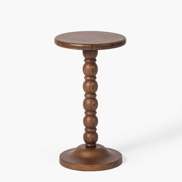 Elegant Spindle Drink Table for Stylish Living Spaces