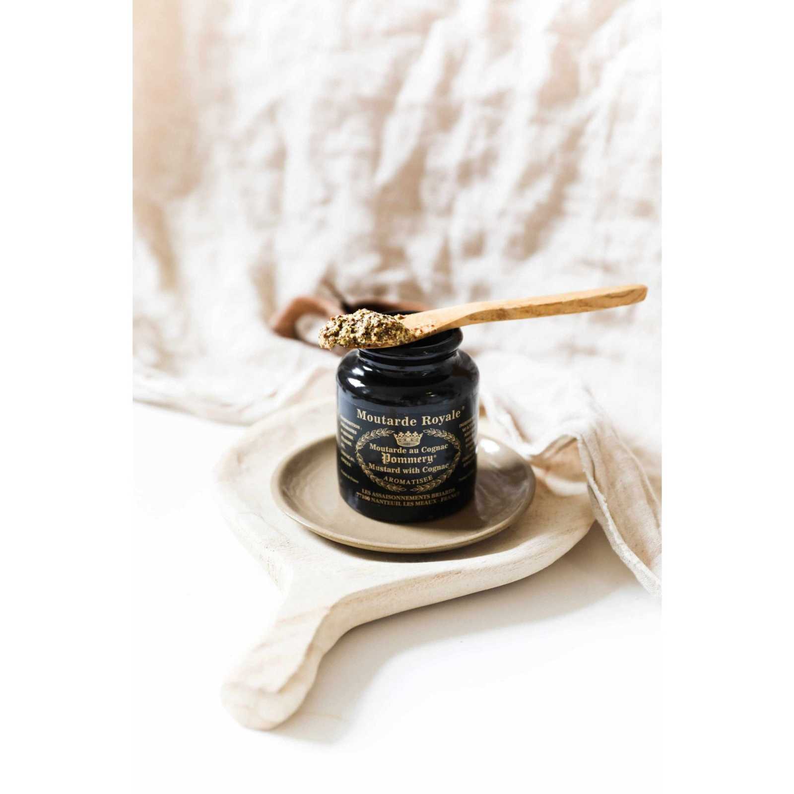 Pommery Cognac Mustard Stone Jar 8.8oz