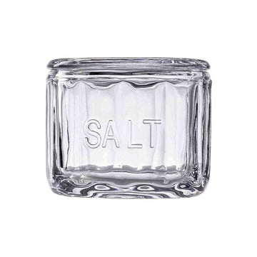 Glass Salt Cellar with Lid
