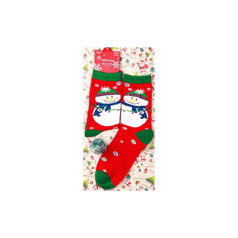 Cartoon Pattern Christmas Stocking