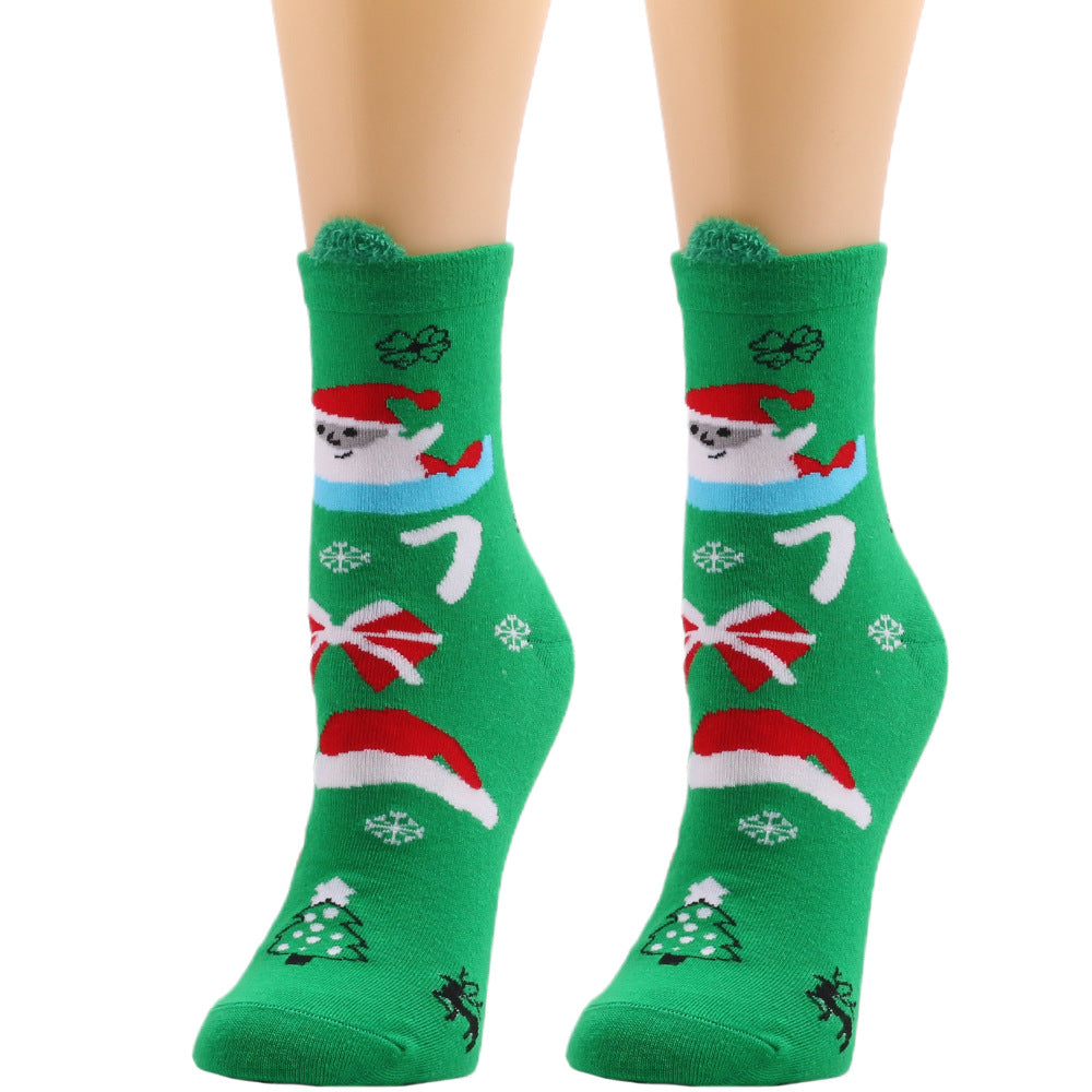 Cartoon Christmas Stocking