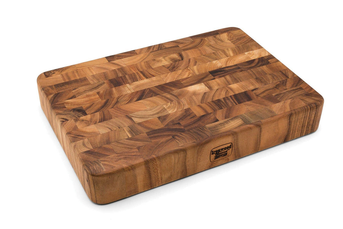 Heirloom Acacia End Grain Cutting Board | Extra Thick Butcher Block