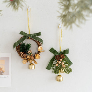 Christmas Tree Bell Ornament