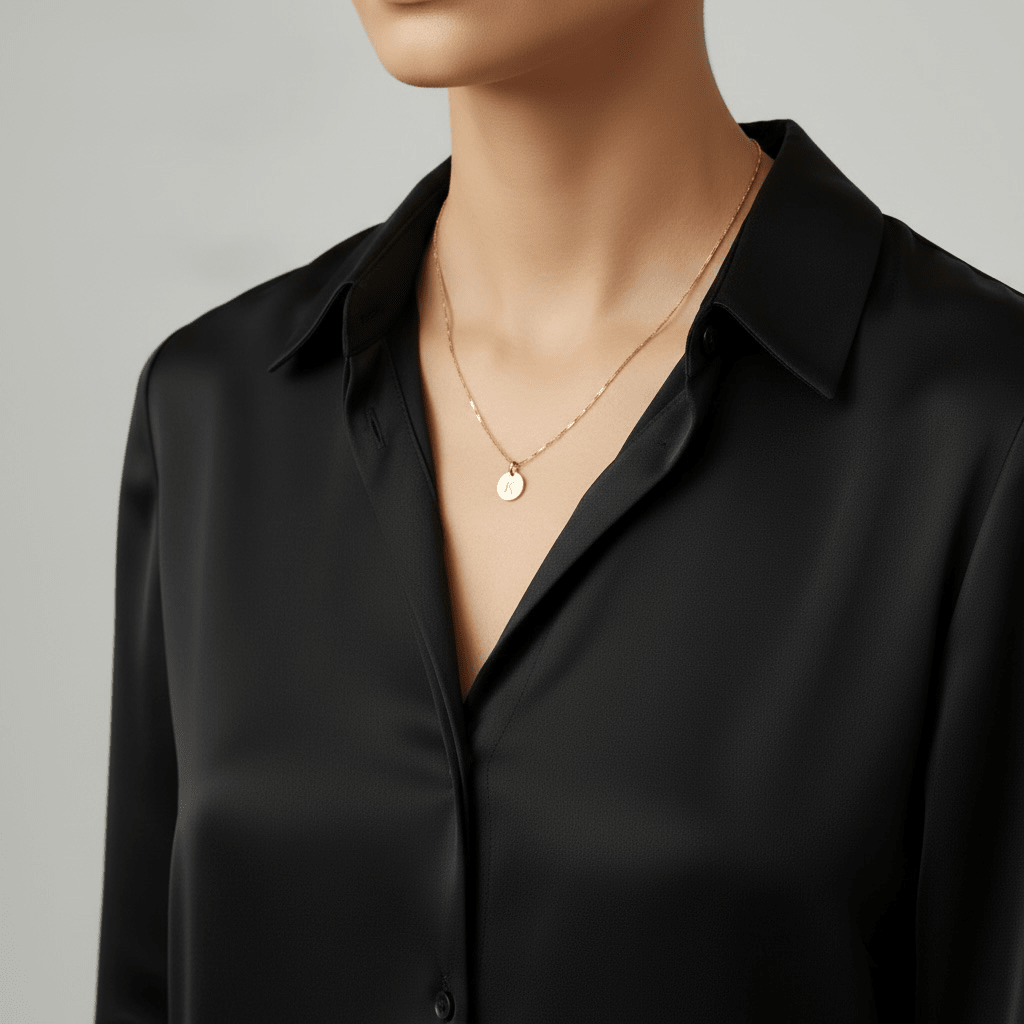18k Gold Initial Charm ¡ª Letter A