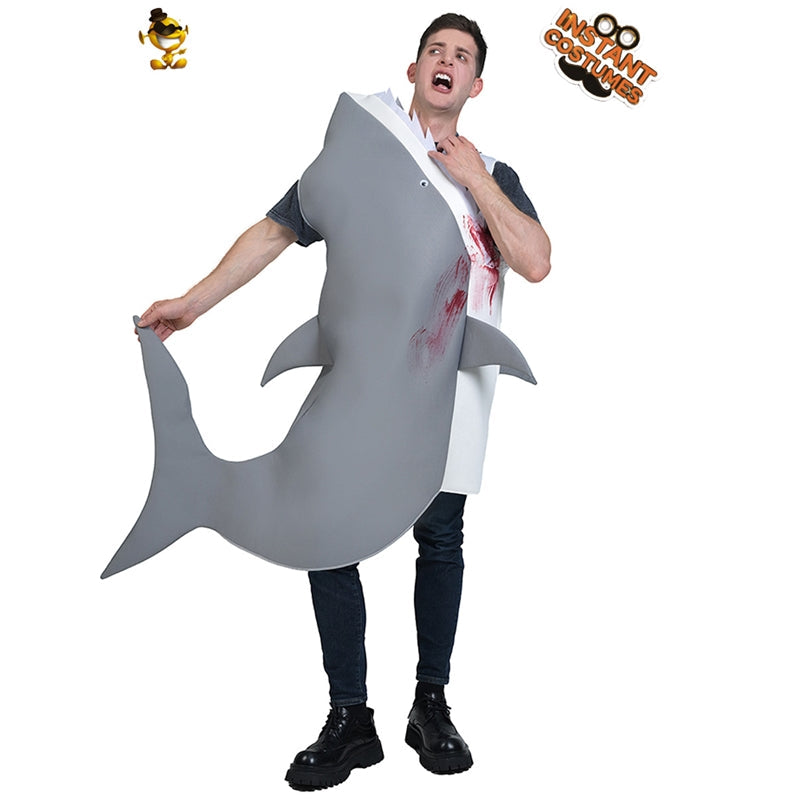 Halloween Adult Shark Costume For Stage Performance