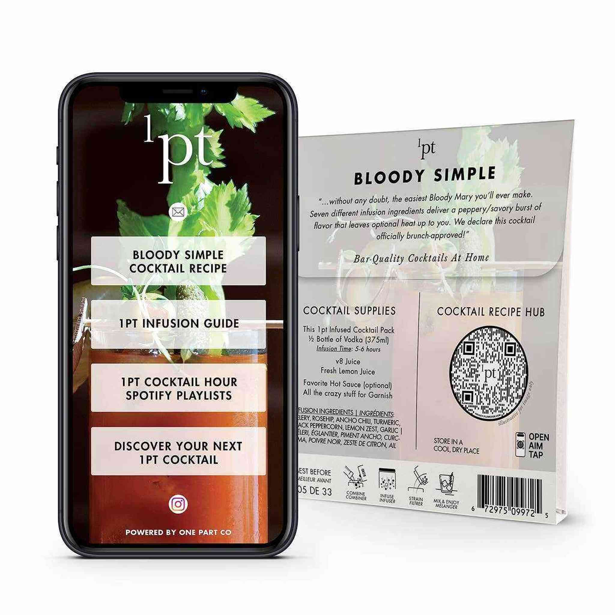 Bloody Simple Mixed Beverage Pack